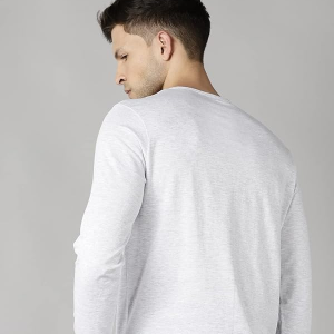 Men Henley Neck Pure Cotton T-shirt